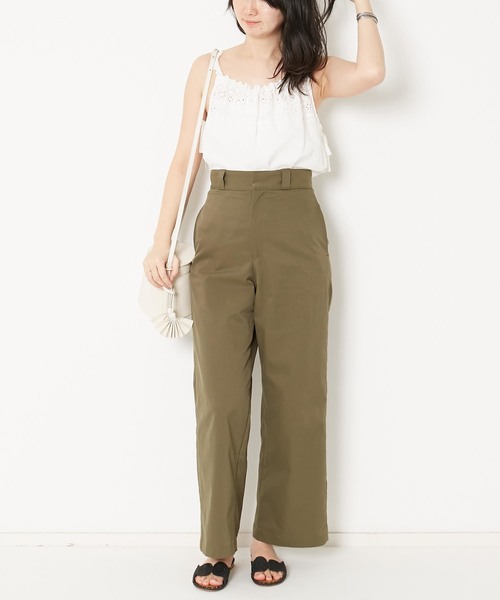 AMERICAN RAG CIE（アメリカンラグシー）の「AMERICAN RAG CIE ツイルチノパンツ（その他パンツ・レディース・ベージュ/カーキ・0/1）」の6枚目の写真