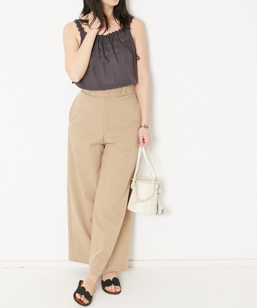 AMERICAN RAG CIE（アメリカンラグシー）の「AMERICAN RAG CIE ツイルチノパンツ（その他パンツ・レディース・ベージュ/カーキ・0/1）」の19枚目の写真