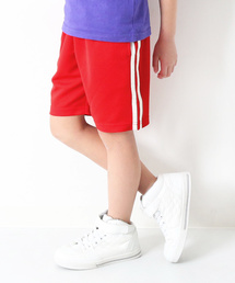 devirock | ライン入りハーフパンツ 吸汗速乾 スポーツミックス(その他パンツ)