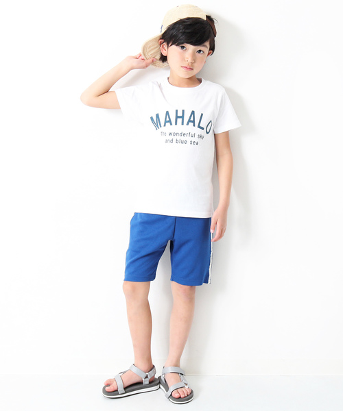 devirock（デビロック）の「ライン入りハーフパンツ 吸汗速乾 スポーツミックス（その他パンツ・キッズ・ブラック/ネイビー/ブルー/レッド/イエロー・110cm/100cm/120cm/130cm/140cm/150cm/160cm）」の8枚目の写真