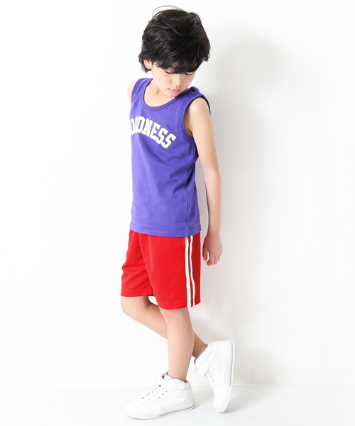 devirock（デビロック）の「ライン入りハーフパンツ 吸汗速乾 スポーツミックス（その他パンツ・キッズ・ブラック/ネイビー/ブルー/レッド/イエロー・110cm/100cm/120cm/130cm/140cm/150cm/160cm）」の10枚目の写真