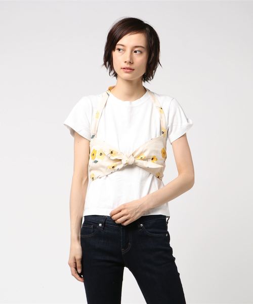 BILLABONG(ビラボン)の「BILLABONG レディース FOREVER IN A DAY 半袖シャツ(その他トップス・レディース・ホワイト系その他・SMALL)」の1枚目の写真