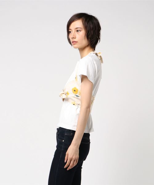 BILLABONG(ビラボン)の「BILLABONG レディース FOREVER IN A DAY 半袖シャツ(その他トップス・レディース・ホワイト系その他・SMALL)」の3枚目の写真