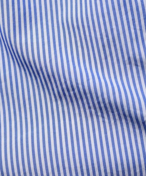 SHIPS JET BLUE（シップスジェットブルー）の「SHIPS JET BLUE: COOLMAX チェック&ストライプ レギュラーカラー七分袖シャツ◇（シャツ/ブラウス・メンズ・ブラック/ダークグレー/ブルー/ネイビー/ブルー系その他・SMALL/X-SMALL/LARGE/MEDIUM）」の12枚目の写真