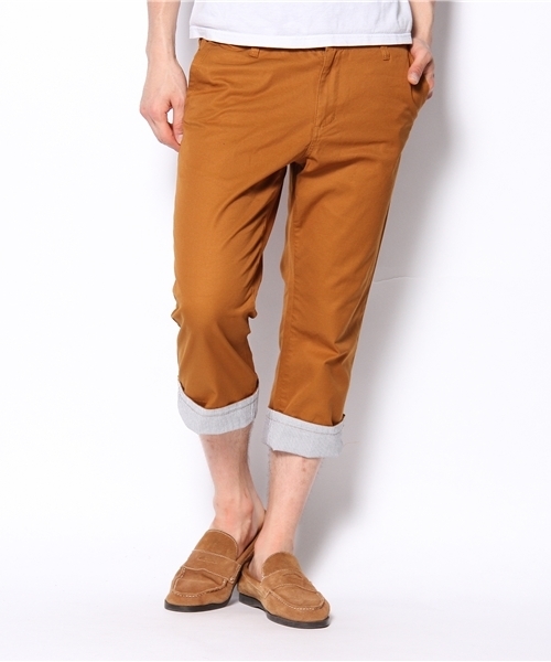 MK MICHEL KLEIN HOMME (エムケーミッシェルクランオム)の「チノショートパンツ(チノパンツ・メンズ・マスタード/キャメル/ベージュ系その他/ネイビー/ベージュ・MEDIUM/SMALL/LARGE/X-LARGE)」の5枚目の写真