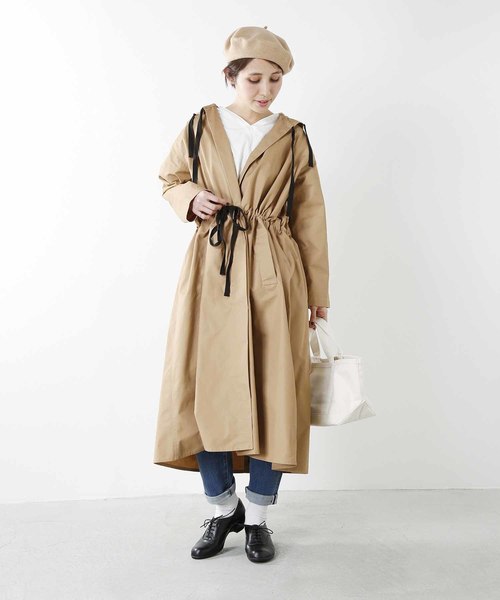 chausser(ショセ)の「「TRAVELSHOESbychausser」レザーレースアップウエッジソールシューズ(レインシューズ・レディース・ブラック/グレー・37/38/39/36/40)」の22枚目の写真