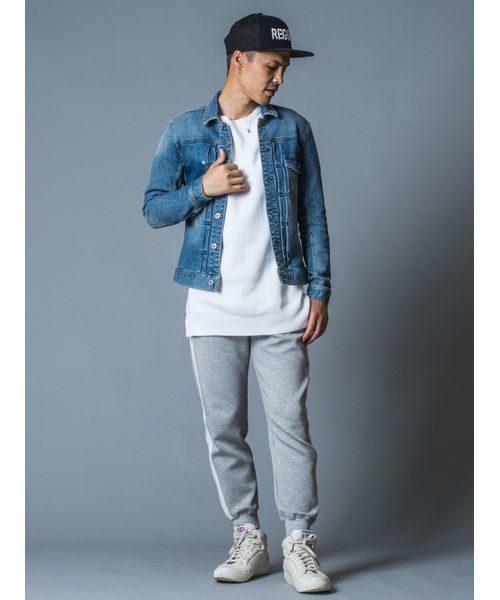 REGIEVO（レジエボ）の「【REGIEVO】大人の男のためのちょっといいジョガーパンツ（スウェットパンツ・メンズ・チャコールグレー/ライトグレー/ブラック・SMALL/MEDIUM/LARGE/X-LARGE）」の4枚目の写真