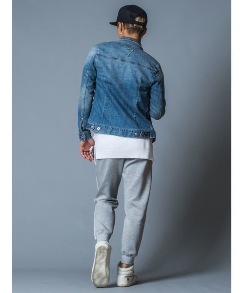 REGIEVO（レジエボ）の「【REGIEVO】大人の男のためのちょっといいジョガーパンツ（スウェットパンツ・メンズ・チャコールグレー/ライトグレー/ブラック・SMALL/MEDIUM/LARGE/X-LARGE）」の6枚目の写真