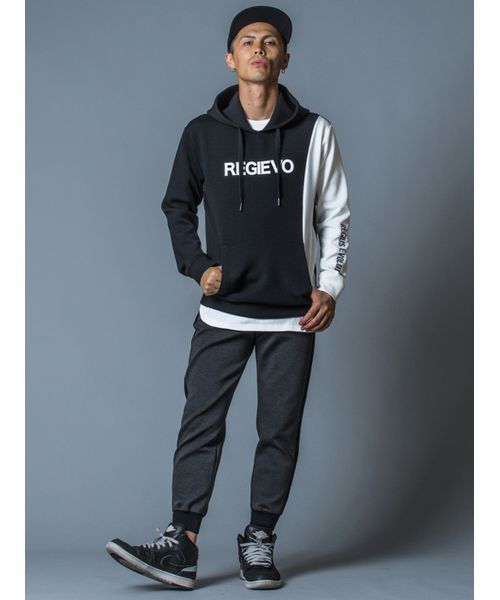 REGIEVO（レジエボ）の「【REGIEVO】大人の男のためのちょっといいジョガーパンツ（スウェットパンツ・メンズ・チャコールグレー/ライトグレー/ブラック・SMALL/MEDIUM/LARGE/X-LARGE）」の7枚目の写真