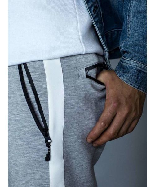 REGIEVO（レジエボ）の「【REGIEVO】大人の男のためのちょっといいジョガーパンツ（スウェットパンツ・メンズ・チャコールグレー/ライトグレー/ブラック・SMALL/MEDIUM/LARGE/X-LARGE）」の13枚目の写真