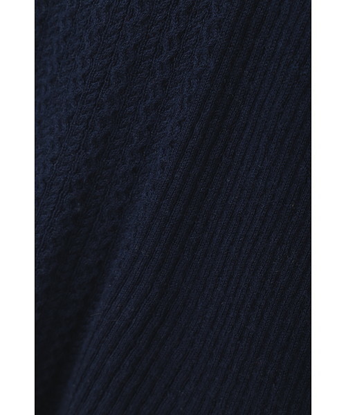 JILL STUART（ジルスチュアート）の「ベルリブニット（ニット/セーター・レディース・ホワイト/パープル/ブルー/ネイビー・FREE）」の11枚目の写真