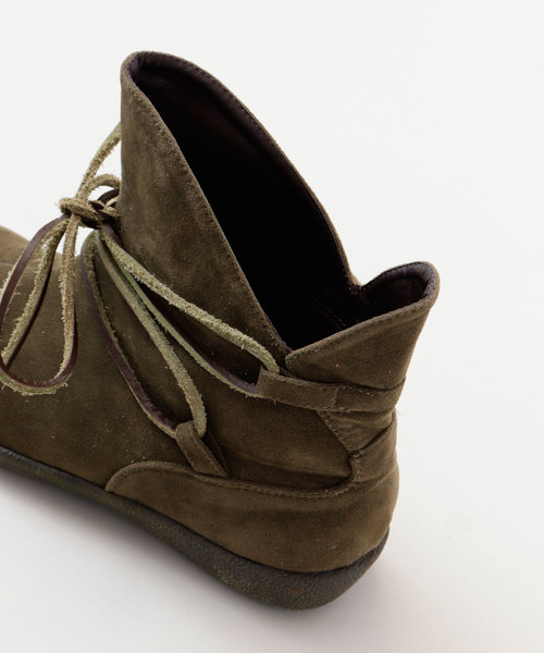 チャイハネ（チャイハネ）の「【チャイハネ】シンプルショートブーツ（ブーツ・レディース・ブラウン/レッド/グリーン/ネイビー/キャメル・MEDIUM/LARGE）」の13枚目の写真