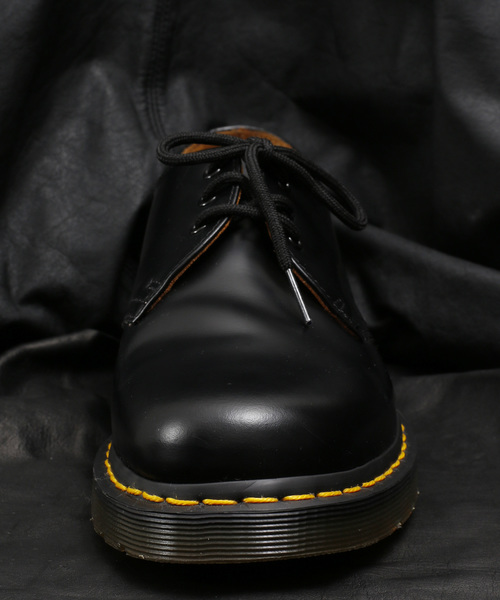Dr. Martens(ドクターマーチン)の「Dr.Martens / ドクターマーチン 1461 3EYE GIBSON SHOE BLACK SMOOTH スリーアイレット ギブソンシューズ(ドレスシューズ・メンズ・ブラック・UK7/UK8/UK9)」の11枚目の写真