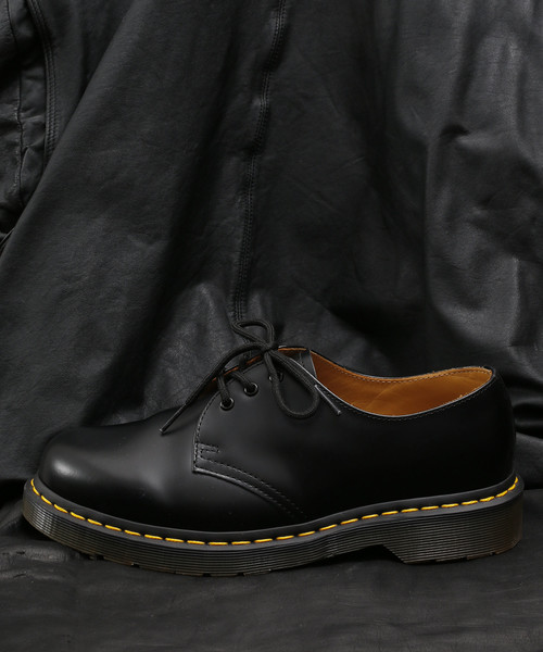 Dr. Martens(ドクターマーチン)の「Dr.Martens / ドクターマーチン 1461 3EYE GIBSON SHOE BLACK SMOOTH スリーアイレット ギブソンシューズ(ドレスシューズ・メンズ・ブラック・UK7/UK8/UK9)」の10枚目の写真
