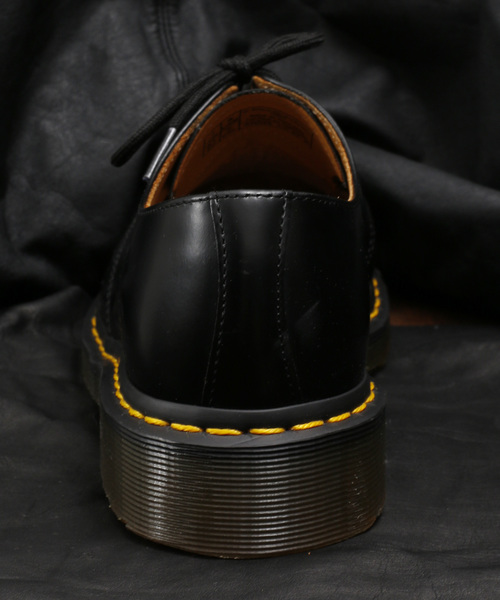 Dr. Martens(ドクターマーチン)の「Dr.Martens / ドクターマーチン 1461 3EYE GIBSON SHOE BLACK SMOOTH スリーアイレット ギブソンシューズ(ドレスシューズ・メンズ・ブラック・UK7/UK8/UK9)」の9枚目の写真