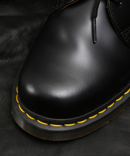 Dr. Martens(ドクターマーチン)の「Dr.Martens / ドクターマーチン 1461 3EYE GIBSON SHOE BLACK SMOOTH スリーアイレット ギブソンシューズ(ドレスシューズ・メンズ・ブラック・UK7/UK8/UK9)」の7枚目の写真