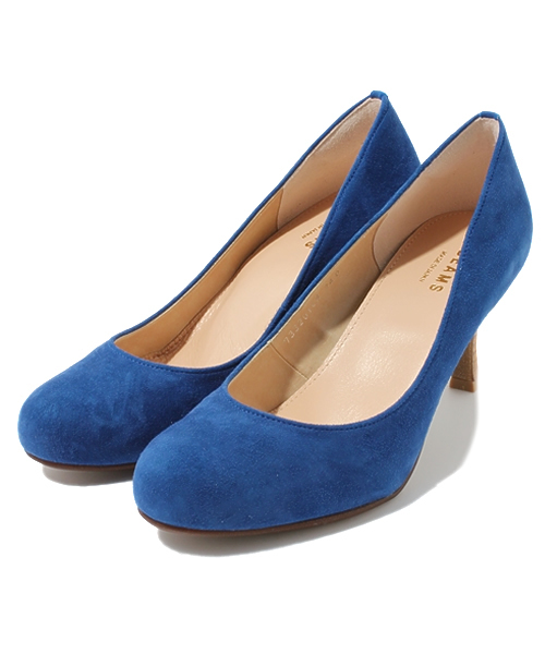 Ray BEAMS（レイビームス）の「Ray BEAMS / シープスエード プレーンパンプス（パンプス・レディース・ブラック/ブラウン系その他/ブルー・22.5/23/25/23.5/25.5/24/24.5）」の3枚目の写真