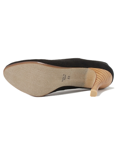 Ray BEAMS（レイビームス）の「Ray BEAMS / シープスエード プレーンパンプス（パンプス・レディース・ブラック/ブラウン系その他/ブルー・22.5/23/25/23.5/25.5/24/24.5）」の5枚目の写真