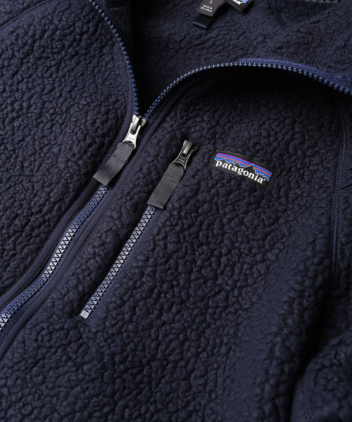 FREAK'S STORE(フリークスストア)の「WEB限定 Patagonia/パタゴニア メンズ・レトロパイル・ジャケット(ブルゾン・メンズ・グレー/オフホワイト/オリーブ/ネイビー・X-SMALL/SMALL/MEDIUM/LARGE/X-LARGE)」の9枚目の写真