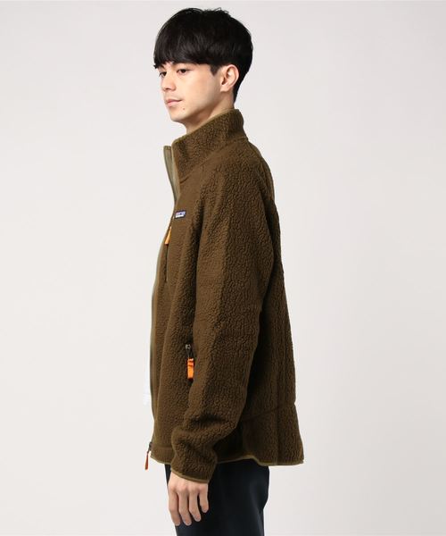 FREAK'S STORE(フリークスストア)の「WEB限定 Patagonia/パタゴニア メンズ・レトロパイル・ジャケット(ブルゾン・メンズ・グレー/オフホワイト/オリーブ/ネイビー・X-SMALL/SMALL/MEDIUM/LARGE/X-LARGE)」の5枚目の写真