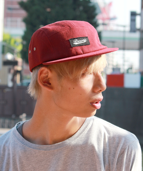 WEGO(ウィゴー)の「WEGO/プレーンジェットキャップ(キャップ・メンズ・ブラック/ワイン/その他1・FREE)」の1枚目の写真