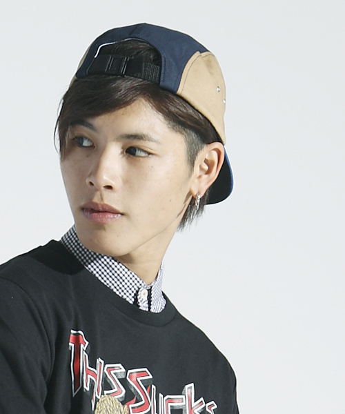 WEGO(ウィゴー)の「WEGO/プレーンジェットキャップ(キャップ・メンズ・ブラック/ワイン/その他1・FREE)」の3枚目の写真