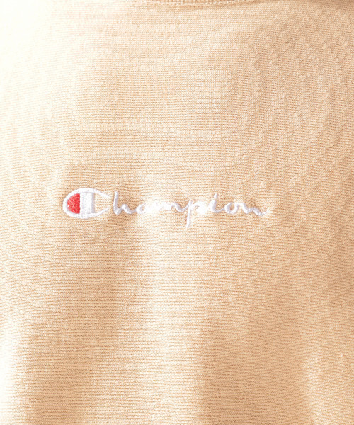 Champion（チャンピオン）の「【Champion(チャンピオン)】リバースウィーブクルーネックスウェットシャツ（スウェット・メンズ・ベージュ/オリーブ/サックスブルー/ピンク・MEDIUM/LARGE）」の11枚目の写真