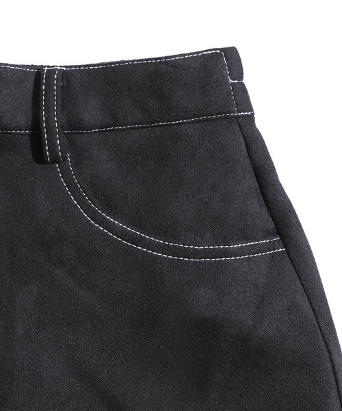 WEGO（ウィゴー）の「WEGO/シンプルタイトミニスカート（スカート・レディース・ブラック/その他1・FREE）」の3枚目の写真