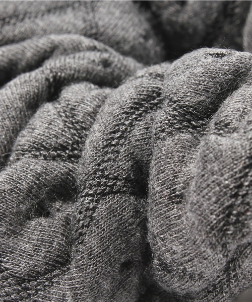 AZUL by moussy（アズールバイマウジー）の「ステッチワークシュシュ（シュシュ・レディース・ブラック/グレー・FREE）」の4枚目の写真