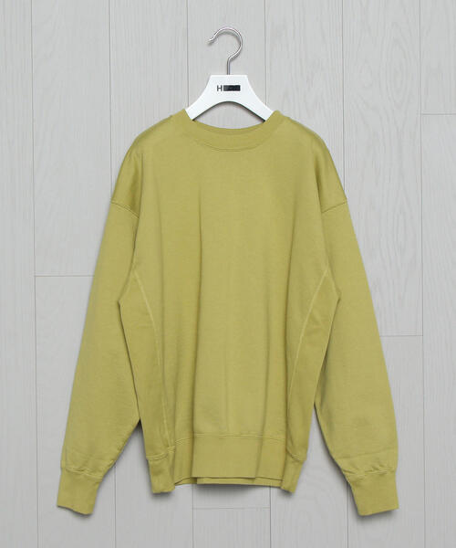 H BEAUTY&YOUTH UNITED ARROWS(エイチビューティーアンドユースユナイテッドアローズ)の「<H>CREW NECK SWEAT/スウェット ◆(スウェット・メンズ・ライトグレー/ブラック/オリーブ・MEDIUM/SMALL/LARGE)」の14枚目の写真