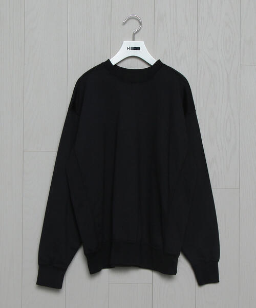 H BEAUTY&YOUTH UNITED ARROWS(エイチビューティーアンドユースユナイテッドアローズ)の「<H>CREW NECK SWEAT/スウェット ◆(スウェット・メンズ・ライトグレー/ブラック/オリーブ・MEDIUM/SMALL/LARGE)」の6枚目の写真