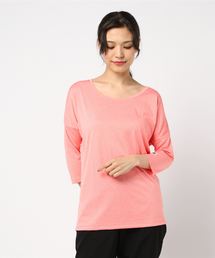 【Champion/チャンピオン】レディース C VAPOR アクティブスタイル 4/5スリーブ【8分袖】Tシャツ