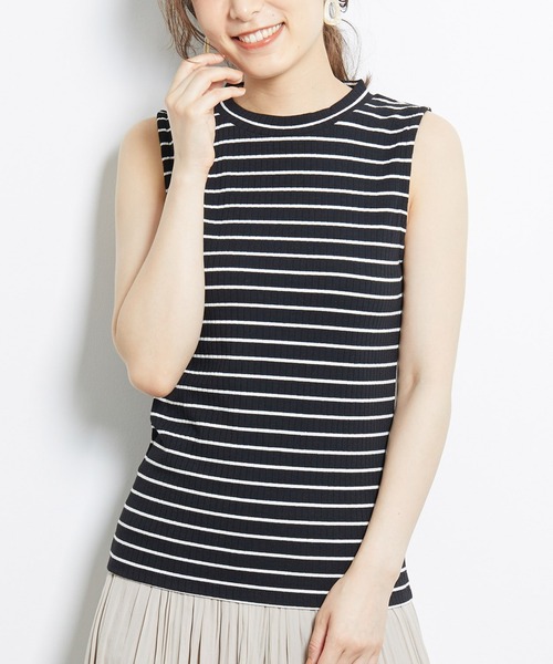 ROPE' PICNIC（ロペピクニック）の「プチハイテレコトップス（Tシャツ/カットソー・レディース・ブラック/ダークブラウン/オフホワイト/オレンジ/ブラック系その他・40/38/36）」の3枚目の写真