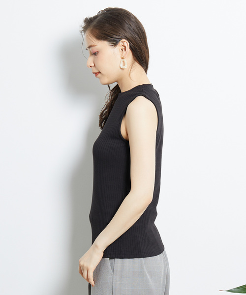 ROPE' PICNIC（ロペピクニック）の「プチハイテレコトップス（Tシャツ/カットソー・レディース・ブラック/ダークブラウン/オフホワイト/オレンジ/ブラック系その他・40/38/36）」の10枚目の写真