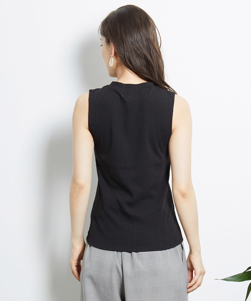 ROPE' PICNIC（ロペピクニック）の「プチハイテレコトップス（Tシャツ/カットソー・レディース・ブラック/ダークブラウン/オフホワイト/オレンジ/ブラック系その他・40/38/36）」の11枚目の写真