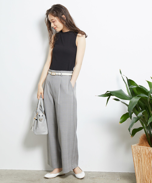 ROPE' PICNIC（ロペピクニック）の「プチハイテレコトップス（Tシャツ/カットソー・レディース・ブラック/ダークブラウン/オフホワイト/オレンジ/ブラック系その他・40/38/36）」の19枚目の写真