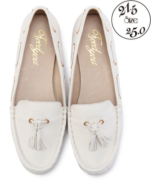 ODETTE E ODILE（オデットエオディール）の「フィージュ/F タッセルモカ SLP10#ж ◆（その他シューズ・レディース・ホワイト/ブラック/オレンジ/ネイビー・36/37/38/35）」の18枚目の写真