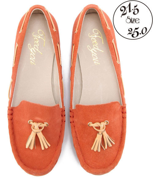 ODETTE E ODILE（オデットエオディール）の「フィージュ/F タッセルモカ SLP10#ж ◆（その他シューズ・レディース・ホワイト/ブラック/オレンジ/ネイビー・36/37/38/35）」の20枚目の写真