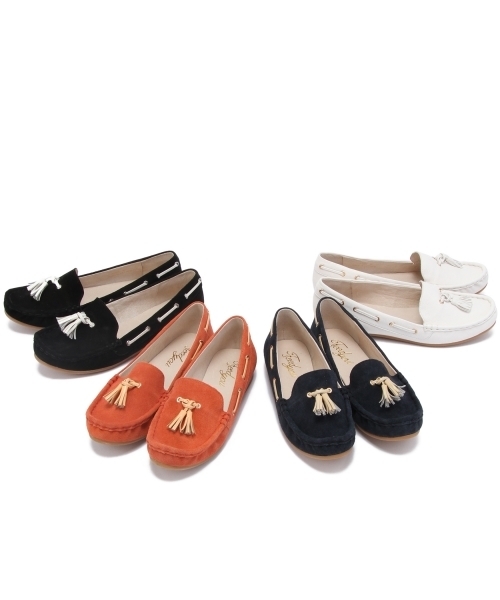 ODETTE E ODILE（オデットエオディール）の「フィージュ/F タッセルモカ SLP10#ж ◆（その他シューズ・レディース・ホワイト/ブラック/オレンジ/ネイビー・36/37/38/35）」の13枚目の写真