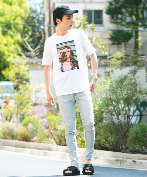 WEGO（ウィゴー）の「WEGO/ストレッチデニムスーパースキニーパンツ（デニムパンツ・メンズ・ライトインディゴブルー/ブルー系その他2・MEDIUM/LARGE）」の4枚目の写真