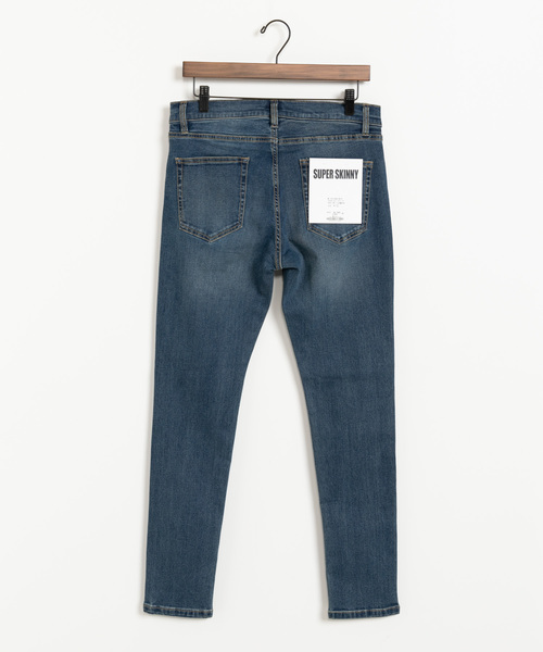 WEGO（ウィゴー）の「WEGO/ストレッチデニムスーパースキニーパンツ（デニムパンツ・メンズ・ライトインディゴブルー/ブルー系その他2・MEDIUM/LARGE）」の15枚目の写真