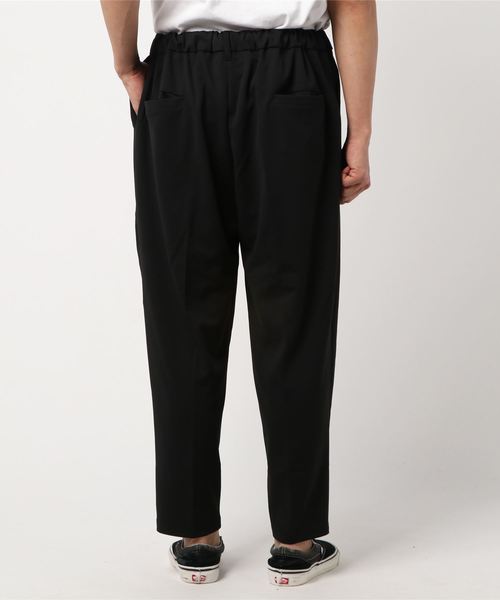 A.S.M（エーエスエム）の「梨地 ジャージ ストレッチ イージー ワイドパンツ（その他パンツ・メンズ・ネイビー/ベージュ/ブラック・48/50/52）」の5枚目の写真