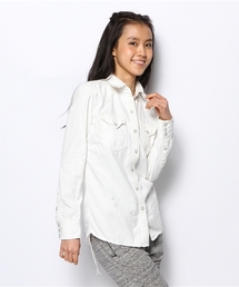 goa | 6OZ ﾎﾜｲﾄﾃﾞﾆﾑｼｬﾂ(シャツ/ブラウス)