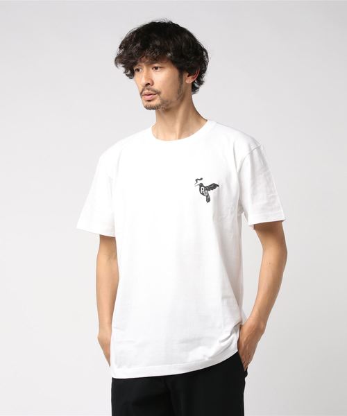 ROTAR（ローター）の「CAPRICIOUS SUNSET Tee バックプリント（Tシャツ/カットソー・メンズ・ホワイト/ブラック/イエロー系その他・LARGE/MEDIUM/SMALL/X-LARGE）」の18枚目の写真