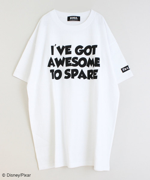 PIXAR(ピクサー)の「M1273 <COMBAT CARL>ルーズTワンピ(Tシャツ/カットソー)」|オフホワイト