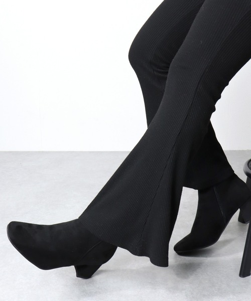 LibertyDoll（リバティードール）の「Libety Doll / 6cm スクエアトゥ サイドジップブーツ(9022)（ブーツ・レディース・ブラック/ダークブラウン/ブラック系その他/アイボリー/シルバー・LL/S/M/L）」の20枚目の写真