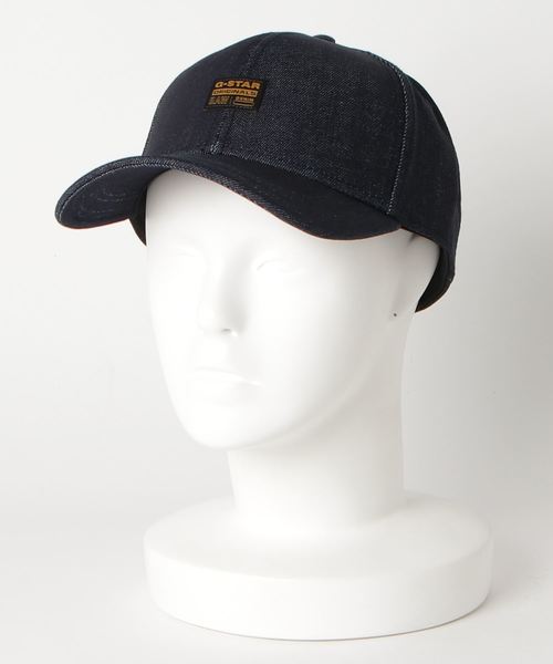G-STAR（ジースター）の「Originals Baseball Cap（キャップ・メンズ・ダークインディゴブルー・ONE SIZE）」の3枚目の写真
