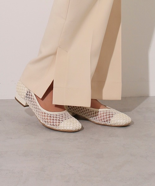 one after another NICE CLAUP（ワンアフターアナザーナイスクラップ）の「アソートバレエシューズ（バレエシューズ・レディース・グレー/アイボリー/モカ・SMALL/MEDIUM/LARGE）」の2枚目の写真