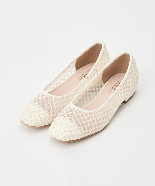 one after another NICE CLAUP（ワンアフターアナザーナイスクラップ）の「アソートバレエシューズ（バレエシューズ・レディース・グレー/アイボリー/モカ・SMALL/MEDIUM/LARGE）」の15枚目の写真