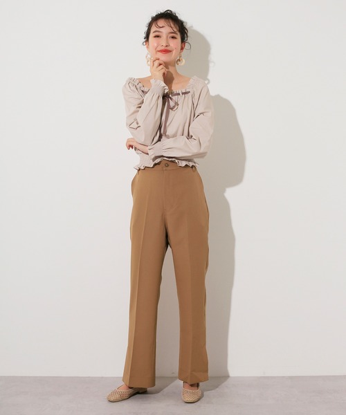 one after another NICE CLAUP（ワンアフターアナザーナイスクラップ）の「アソートバレエシューズ（バレエシューズ・レディース・グレー/アイボリー/モカ・SMALL/MEDIUM/LARGE）」の12枚目の写真